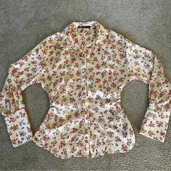 Zara Silk Shirt - Picture 4 of 8